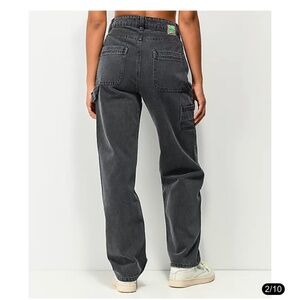 Empyre Tori 90s Acid Wash Carpenter Skate Jeans